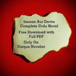 Insaan Aur Devta Urdu Novel PDF Download
