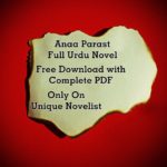 Anaa parast urdu novel pdf download