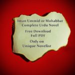 Iman Ummid or Mohabbat Urdu Novel PDF Download