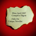 Hina April 2017 Digest PDF Download