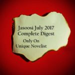 Jasoosi July 2017 Digest PDF Download