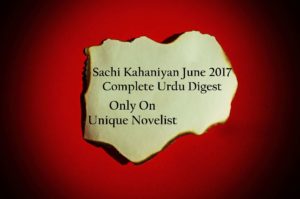 Sachi Kahaniyan June 2017 Urdu Novel PDF Download